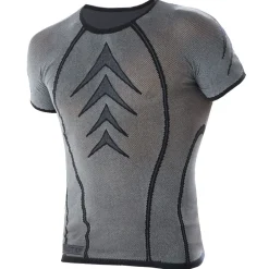 Maglia intima M/C Biotex Powerflex - Nero Grigio