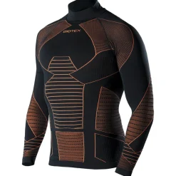 Maglia Intima M/L Biotex Lupetto Icebreak - Nero Arancio