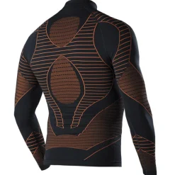 Maglia Intima M/L Biotex Lupetto Icebreak - Nero Arancio