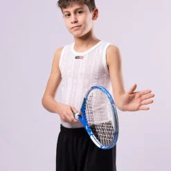 Maglia intima senza maniche bambino Biotex Microrete J - Bianco