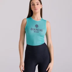 Maglia intima senza maniche Bianchi Milano Core - Celeste