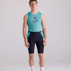 Maglia intima senza maniche Bianchi Milano Core - Celeste