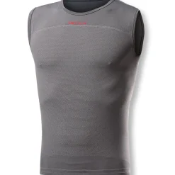 Maglia intima senza maniche Biotex + Carbon - Grigio