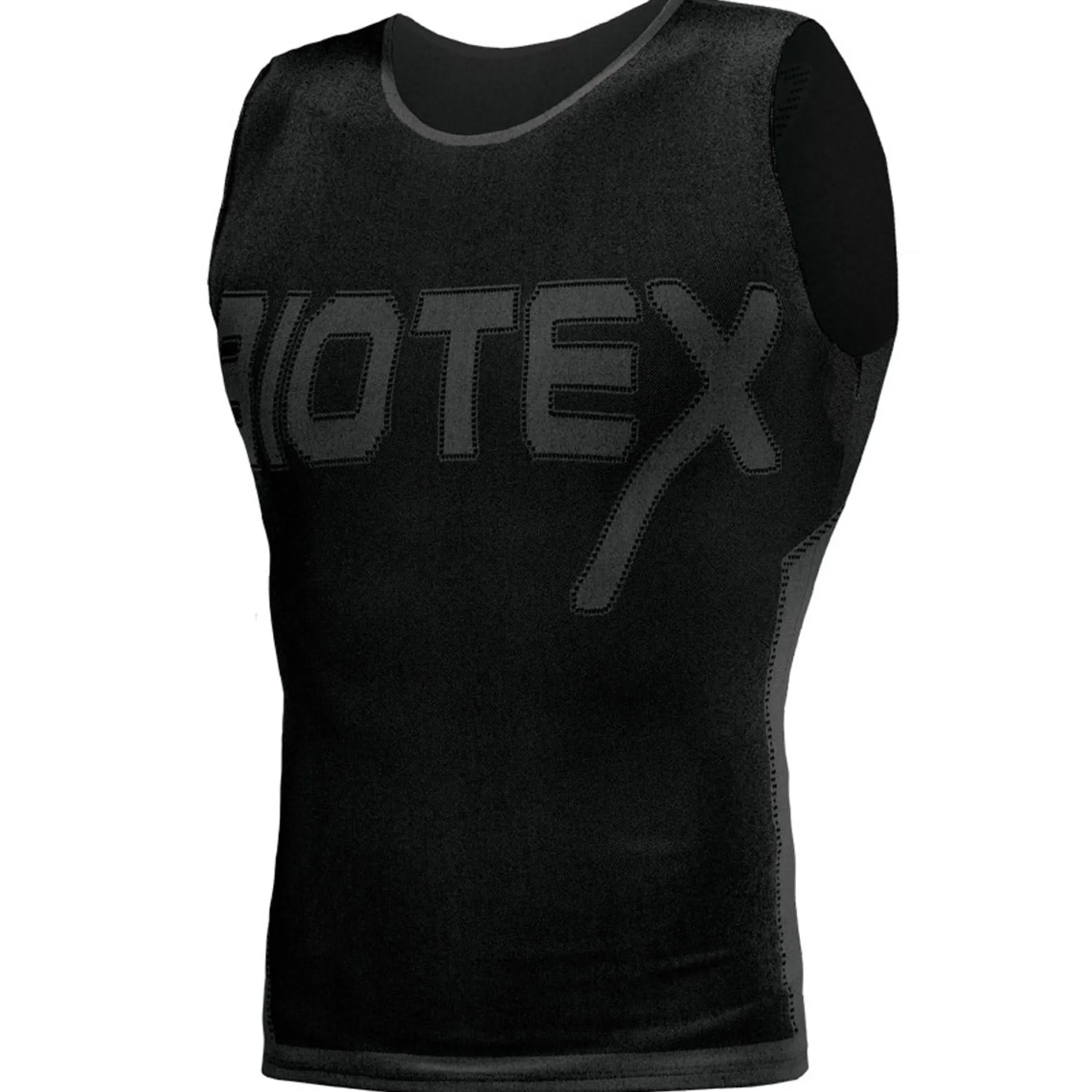Maglia intima senza maniche Biotex Reverse - Nero