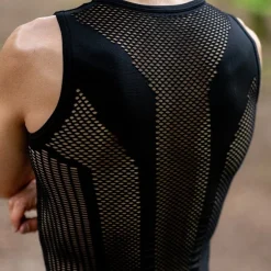 Maglia intima senza maniche Biotex Piuma - Nero