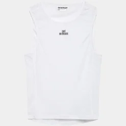 Maglia intima senza maniche Cafe du Cycliste Liliane - Bianco