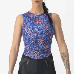 Maglia intima senza maniche donna Castelli Pro Mesh 4 - Viola