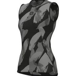 Maglia intima senza maniche donna Ale Brush - Nero