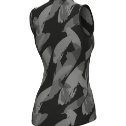 Maglia intima senza maniche donna Ale Brush - Nero