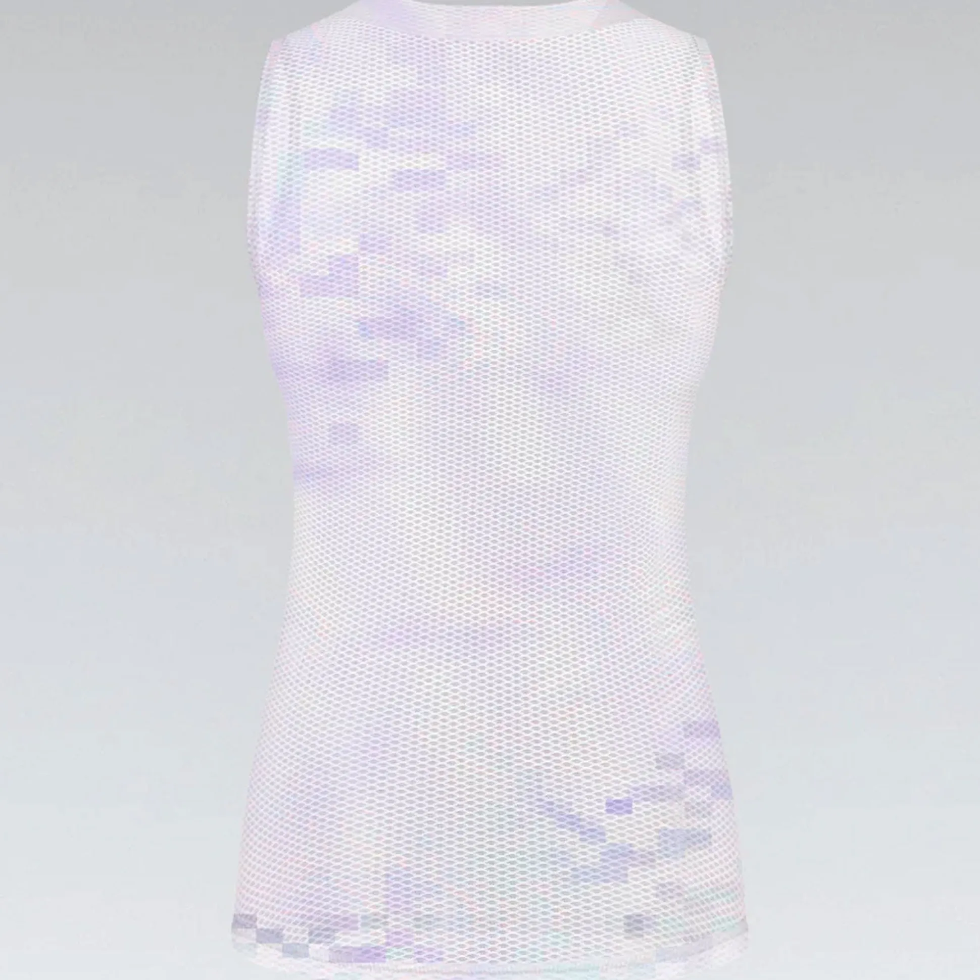 Maglia intima senza maniche donna Gobik Second Skin - Bianco viola