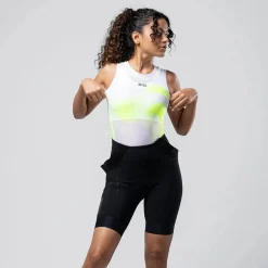 Maglia intima senza maniche donna Gobik Second Skin Liquid Neon