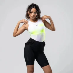 Maglia intima senza maniche donna Gobik Second Skin Liquid Neon