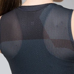 Maglia intima senza maniche donna Gobik Second Skin Moonless - Nero