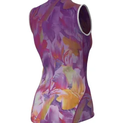 Maglia intima senza maniche donna Ale Lilium - Viola