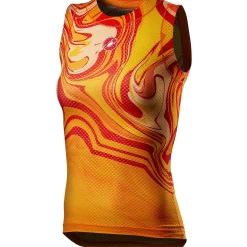 Maglia intima senza maniche donna Castelli Pro Mesh - Arancio