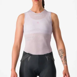 Maglia intima senza maniche donna Castelli Pro Mesh 4 - Viola