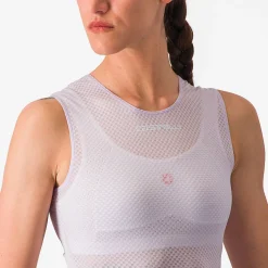 Maglia intima senza maniche donna Castelli Pro Mesh 4 - Viola