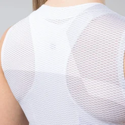 Maglia intima senza maniche donna Gobik Second Skin Salt - Bianco