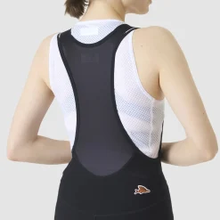 Maglia intima senza maniche donna Cafe du Cycliste Liliane - Bianco