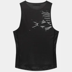 Maglia intima senza maniche donna Cafe du Cycliste Liliane - Nero