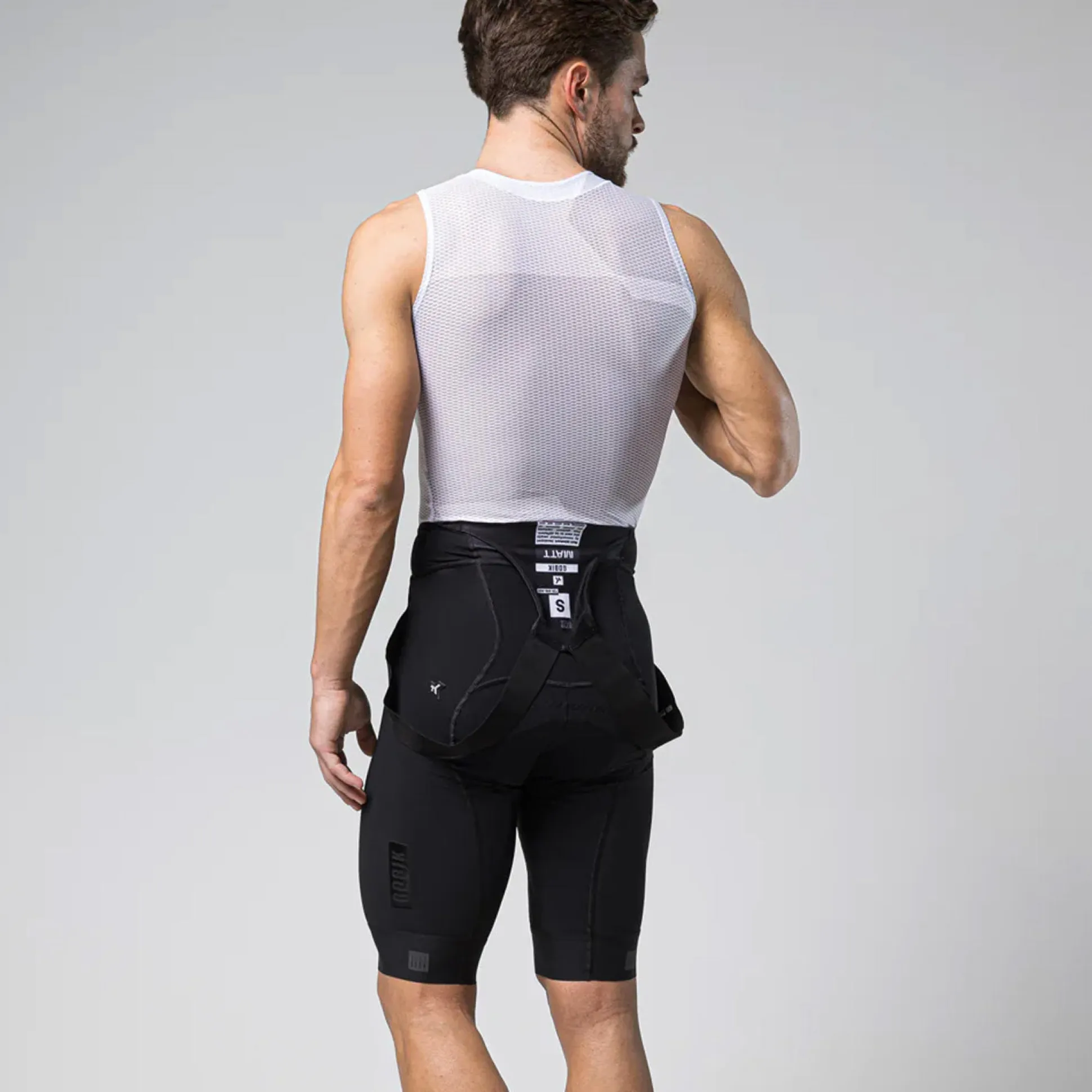 Maglia intima senza maniche Gobik Second Skin Salt - Bianco