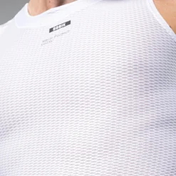 Maglia intima senza maniche Gobik Second Skin Salt - Bianco