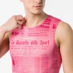Maglia intima senza maniche Giro d'Italia 2026 Gazzetta dello Sport