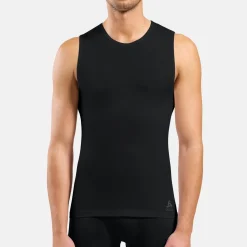 Maglia intima senza maniche Odlo Performance X-Light - Nero