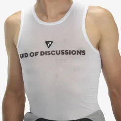 Maglia intima senza maniche Pinarello End of Discussion - Bianco