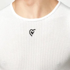 Maglia intima senza maniche Pissei Argentum - Bianco