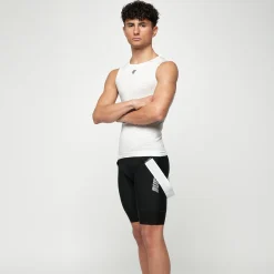 Maglia intima senza maniche Pissei Argentum - Bianco