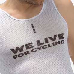 Maglia intima senza maniche Pinarello - Bianco