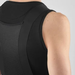 Maglia intima senza maniche Pedaled Element Merino - Nero