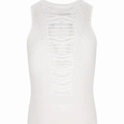 Maglia intima senza maniche Q36.5 Zero Mesh - Bianco