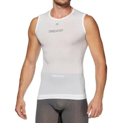 Maglia intima senza maniche SIX2 SML BT - Bianco