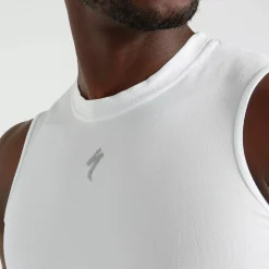 Maglia intima senza maniche Specialized Seamless Light - Bianco