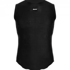 Maglia intima senza maniche Santini Primaloft Dry - Nero