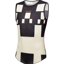 Maglia intima senza maniche Santini Paris Roubaix 2025