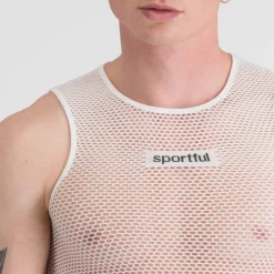 Maglia intima senza maniche Sportful Light Mesh - Bianco