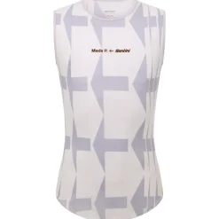 Maglia intima senza maniche Santini Mads Pedersen Momentum Series - Grigio