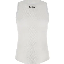 Maglia intima senza maniche Santini Alpha - Bianco
