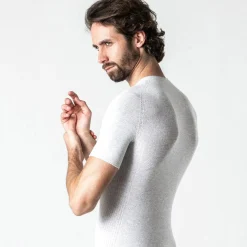 Maglia intima Silverskin Stay Fresh Girocollo - Grigio