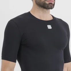 Maglia intima Sportful Merino Layer Tee - Nero