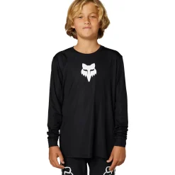 Maglia manica lunga bambino Fox Ranger - Nero