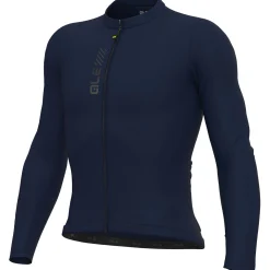 Maglia maniche lunghe Ale Pragma Color Block - Blu