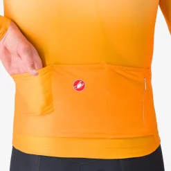Maglia maniche lunghe Castelli UPF - Arancio