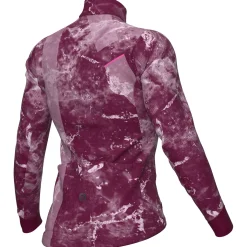 Maglia maniche lunghe donna Ale PR-E Icy - Bordeaux