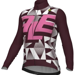 Maglia maniche lunghe donna Ale PR-E Multiverso - Viola