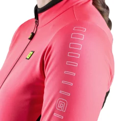 Maglia maniche lunghe donna Ale Solid Fondo - Rosa
