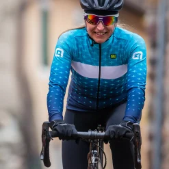 Maglia maniche lunghe donna Ale PRR Stars - Azzurro